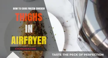 Crispy Air Fryer Frozen Chicken Thighs: Quick & Easy Recipe