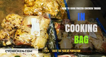 Easy Oven-Baked Frozen Chicken Thighs in Cooking Bag Recipe