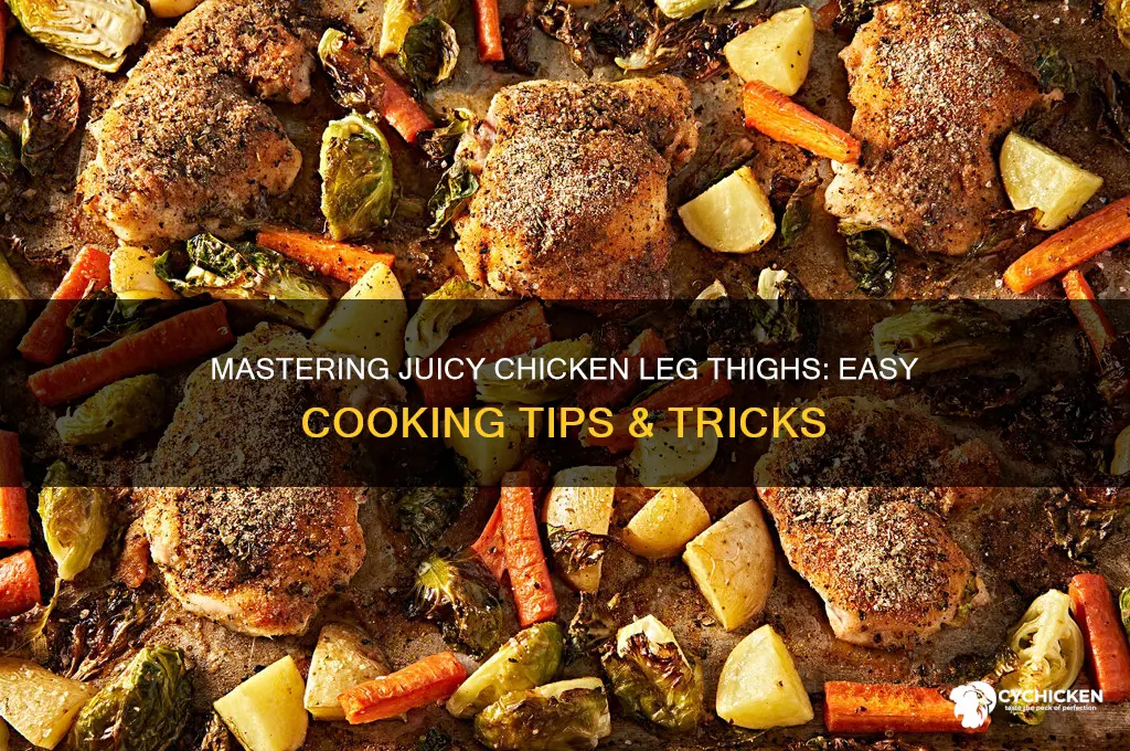 how to cook full chicken leg thighs