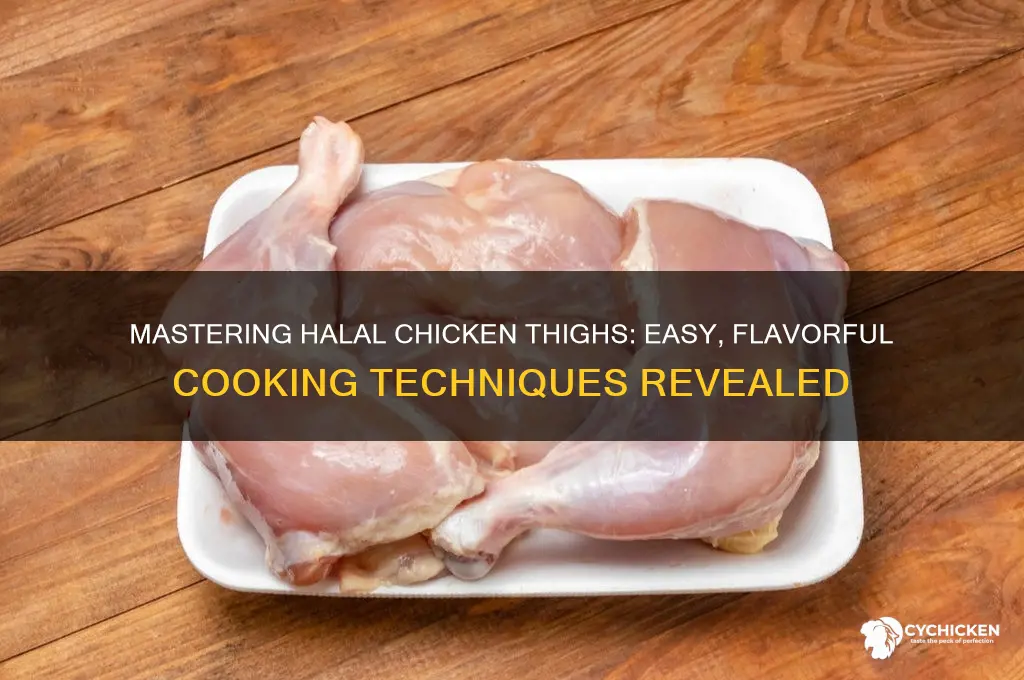 how to cook halal chicken thighs