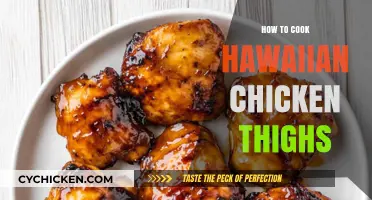 Easy Hawaiian Chicken Thighs Recipe: Sweet & Savory Tropical Delight