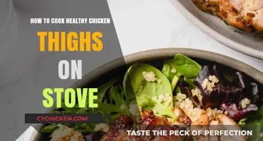 Stovetop Secrets: Cooking Healthy, Juicy Chicken Thighs Effortlessly