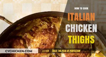 Perfectly Cooked Italian Chicken Thighs: Easy Recipe & Tips