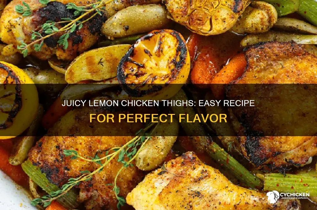 how to cook lemon chicken thighs