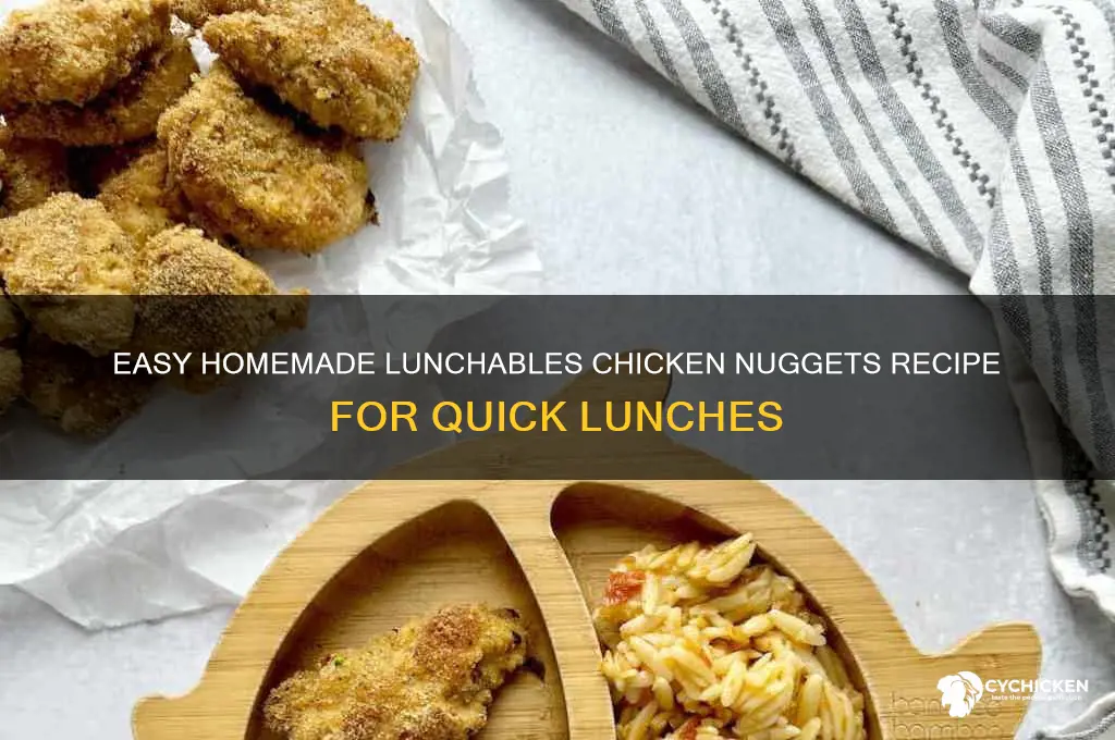 how to cook lunchables chicken nuggets