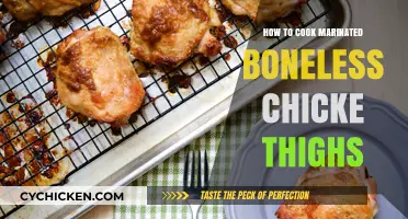 Perfectly Juicy Marinated Boneless Chicken Thighs: Easy Cooking Guide