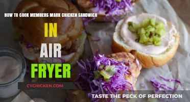 Perfectly Crispy Members Mark Chicken Sandwich in Your Air Fryer