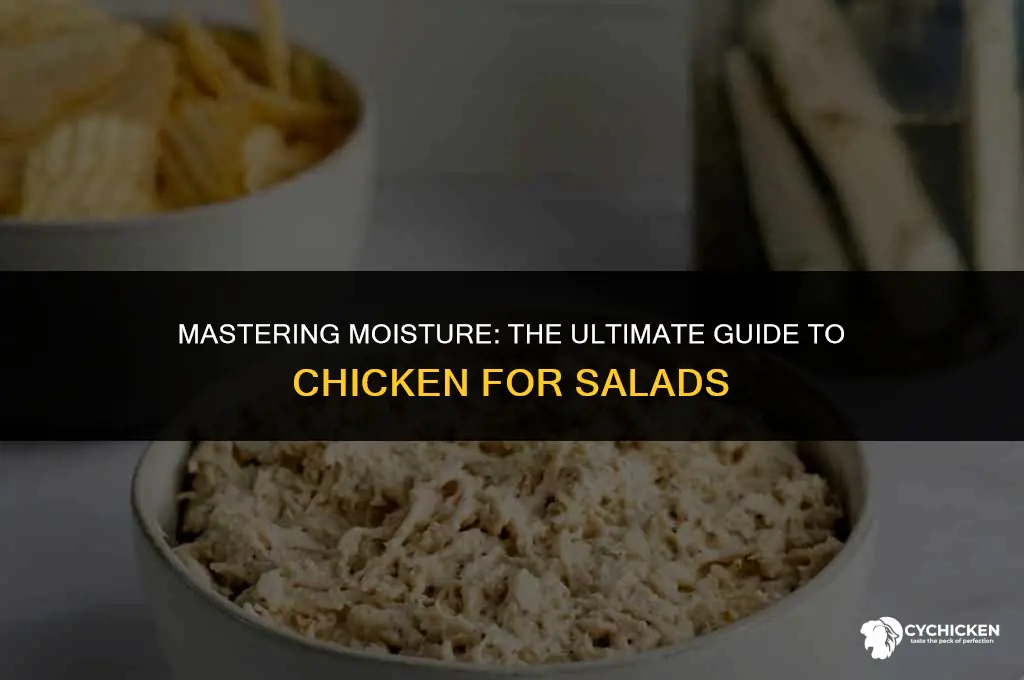 how to cook moist chicken for salad