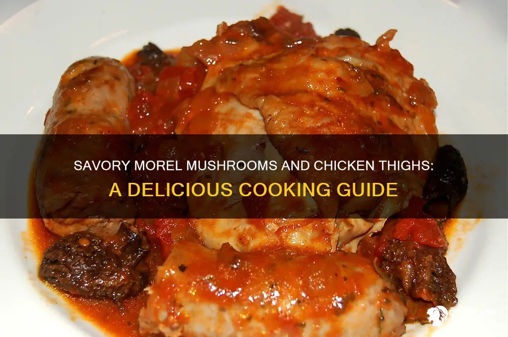 how to cook morels with chicken thighs