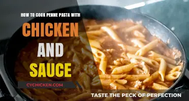 Easy Penne Pasta Recipe: Chicken & Sauce in 30 Minutes