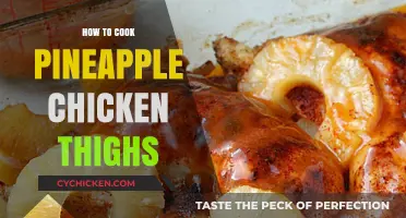 Juicy Pineapple Chicken Thighs: Easy Recipe for Sweet & Savory Delight