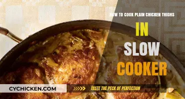 Easy Slow Cooker Chicken Thighs: Simple, Juicy, and Flavorful Recipe