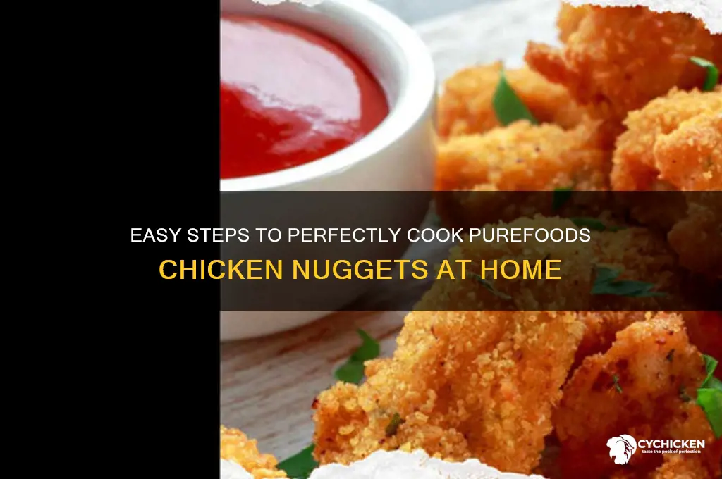 how to cook purefoods chicken nuggets