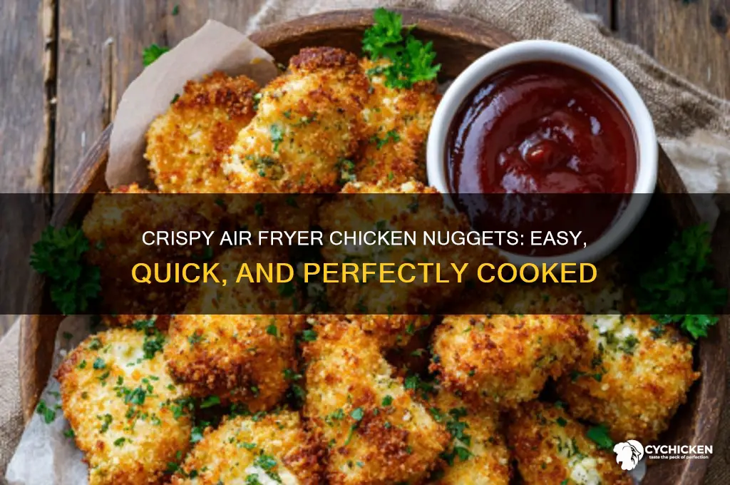 how to cook raw chicken nuggets in air fryer