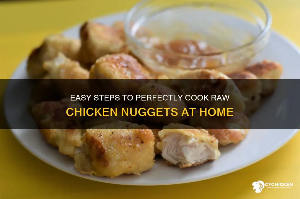 how to cook raw chicken nuggets