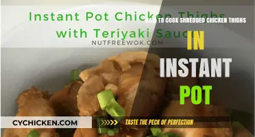 Instant Pot Shredded Chicken Thighs: Quick, Easy, and Juicy Recipe