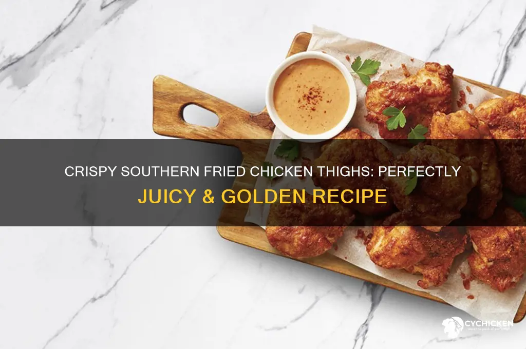 how to cook southern fried chicken thighs