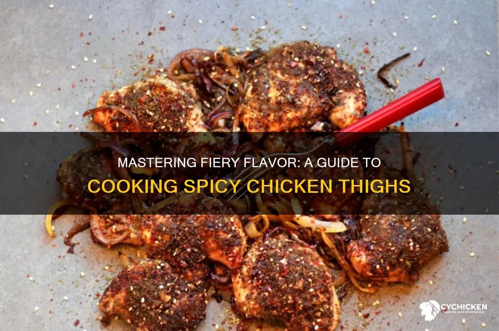 how to cook spicy chicken thighs