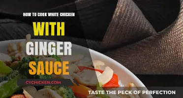 Delicious White Chicken with Ginger Sauce: Easy Recipe Guide