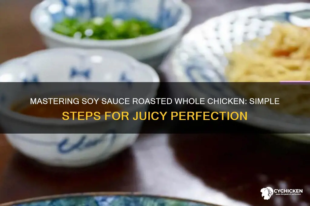 how to cook whole chicken in soy sauce