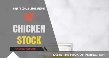 Cooling Chicken Stock: Quick and Easy Methods