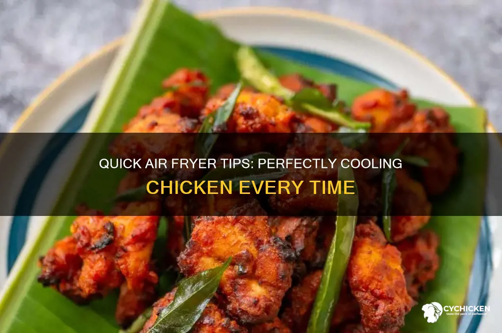 how to cool chicken in air fryer