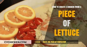 Transforming Lettuce to Chicken: A Culinary Adventure