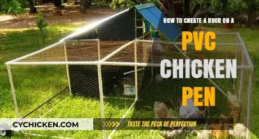 Creating a PVC Chicken Pen Door: A Step-by-Step Guide