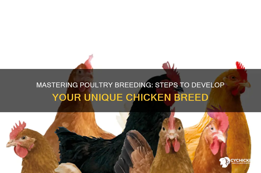 how to create a new chicken breed