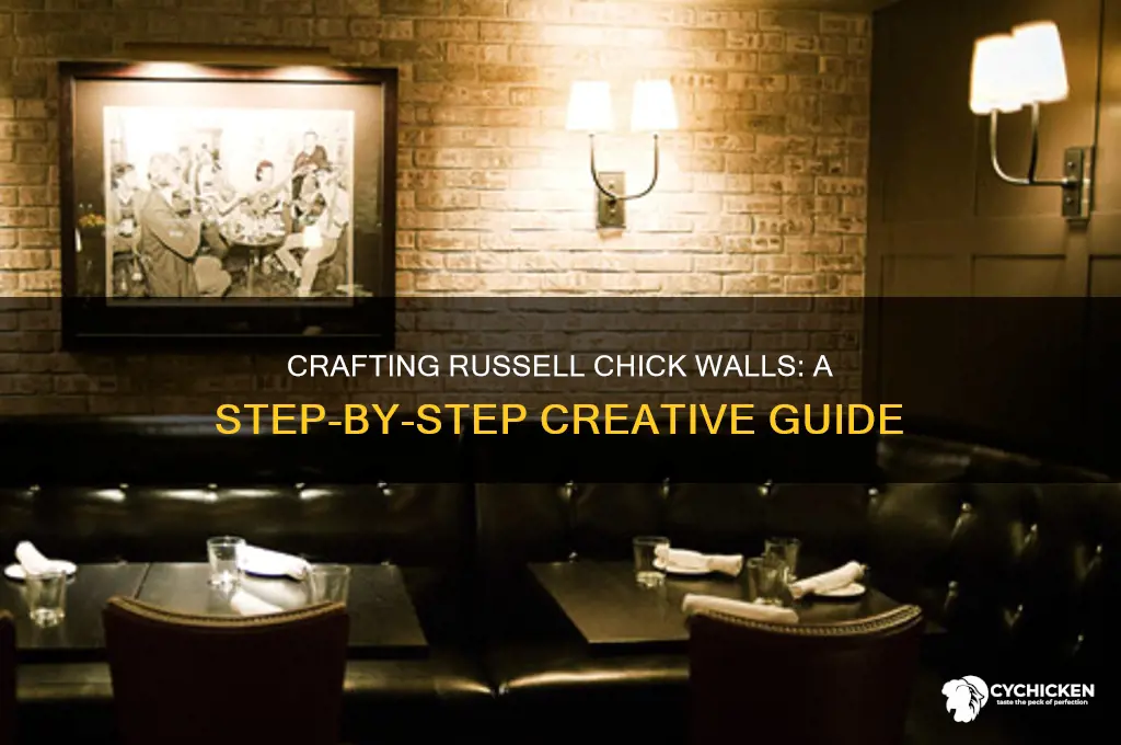 how to create walls of russell chick