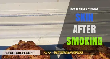 Crispy Chicken Skin: Smoking and Then Some