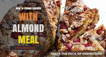 Perfectly Crispy Crumb Chicken: Using Almond Meal for a Healthy Twist