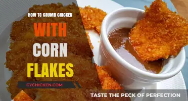 Crispy Perfection: Crumbing Chicken with Corn Flakes Made Easy