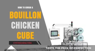 Mastering the Art of Crushing Bouillon Chicken Cubes: Tips & Tricks