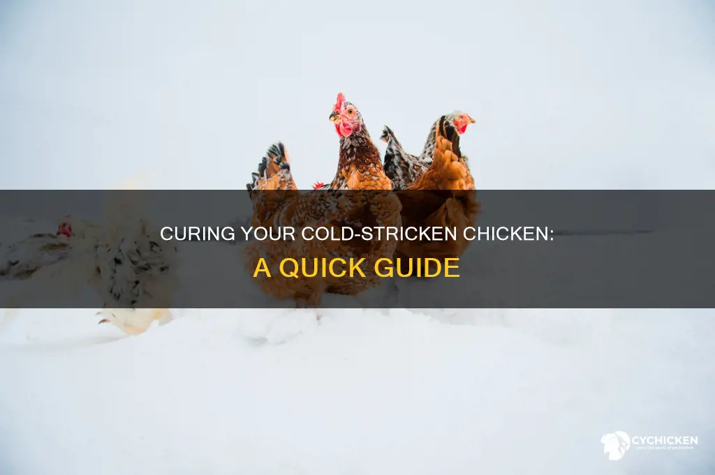 how to cure a sick chicken with a cold