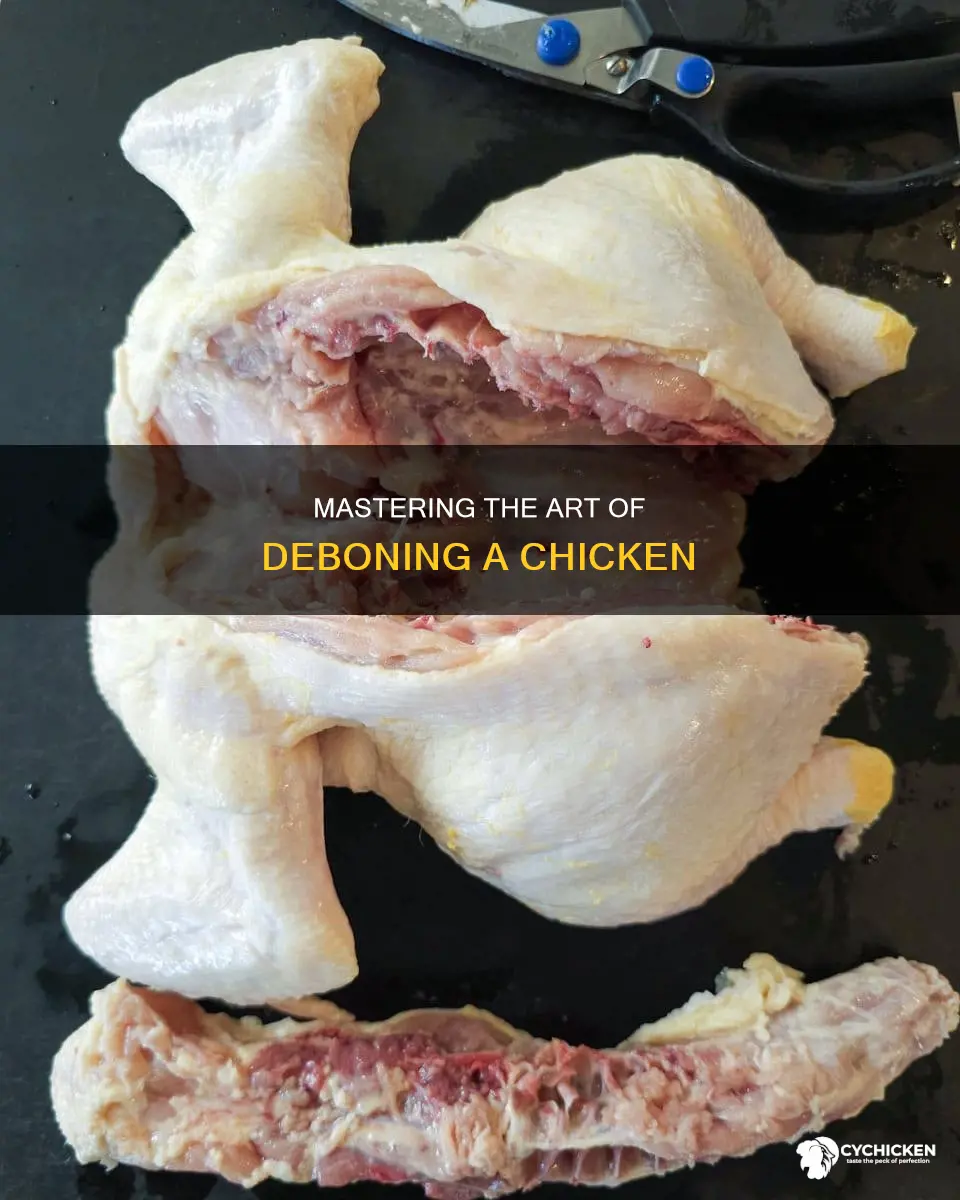 how to cut a backbone out of a chicken