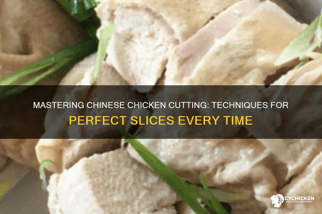 how to cut a chicken chinese style