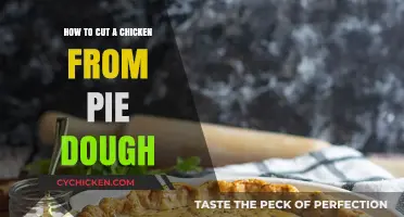 Crafting Chicken Pies: Cutting Dough for Perfect Pastry
