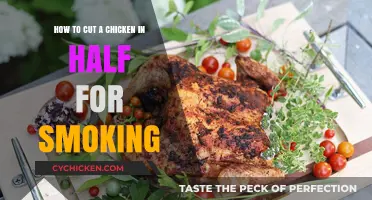 Cut and Smoke: Halving Your Chicken for Grilling