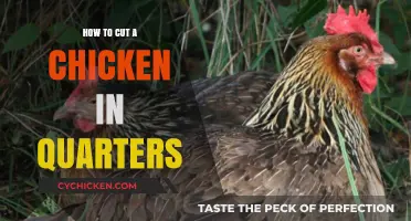 Mastering the Art of Cutting a Chicken into Perfect Quarters