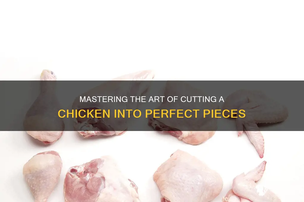 how to cut a chicken into pieces