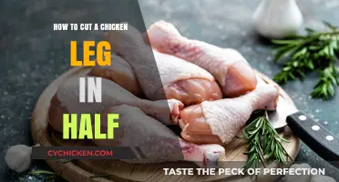 Cutting Chicken Legs: A Simple Guide to Halving Them