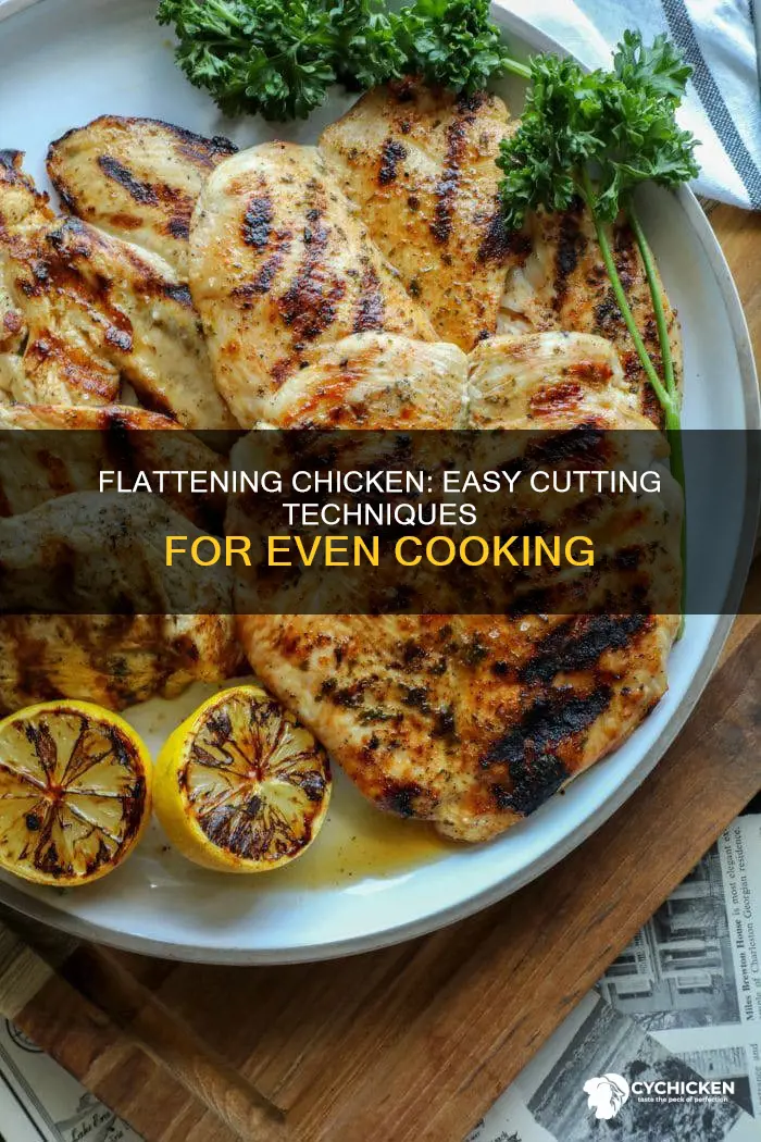 how to cut a chicken to lay it flat