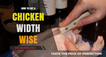 Mastering the Art of Cutting Chicken Width-Wise: A Step-by-Step Guide