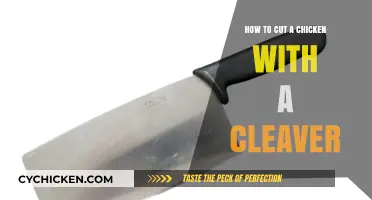 Master Chicken Chopping with a Cleaver