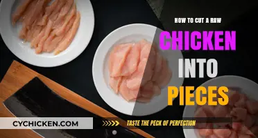 Cutting Raw Chicken: A Step-by-Step Guide