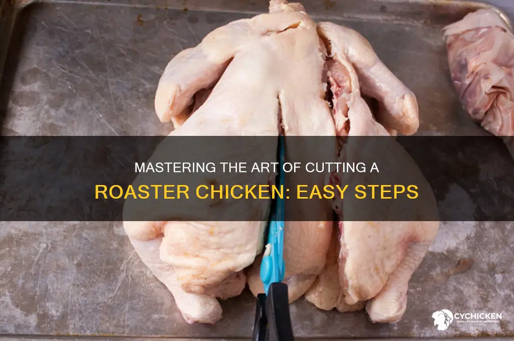 how to cut a roaster chicken