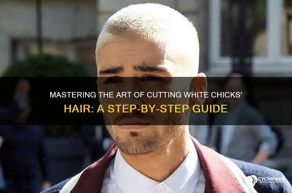 how to cut a white chicks hair