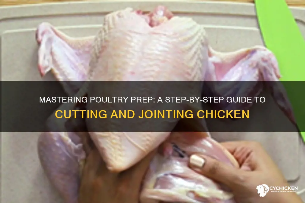 how to cut and joint a chicken