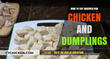 Perfect Chicken and Dumplings: Cutting Biscuits the Right Way